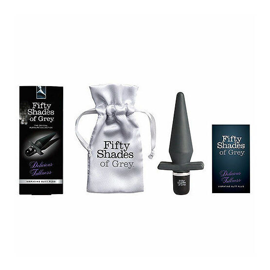 Fifty Shades of Grey Delicious Fullness Vibrating Butt Plug 5 Inch