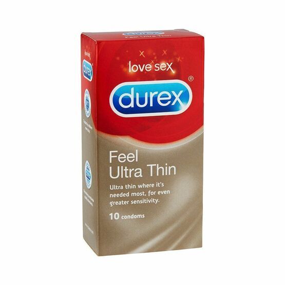 Durex Feel Ultra Thin Condoms (Box of 10)