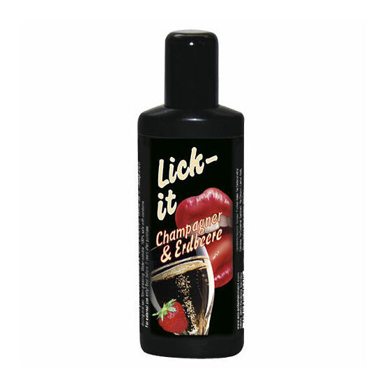 You2Toys Lick It Champagne & Strawberry Water Based Lubricant (50ml)