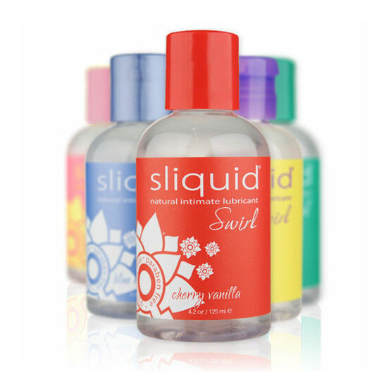Sliquid Naturals Swirl Flavoured Lubricants
