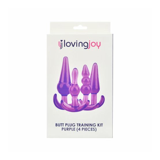 Plug Workout Loving Joy Butt Plug Training Kit Purple Only £8.17