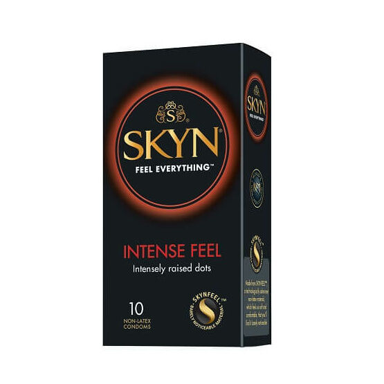 Mates SKYN Intense Feel Non Latex Condoms 10 Pack