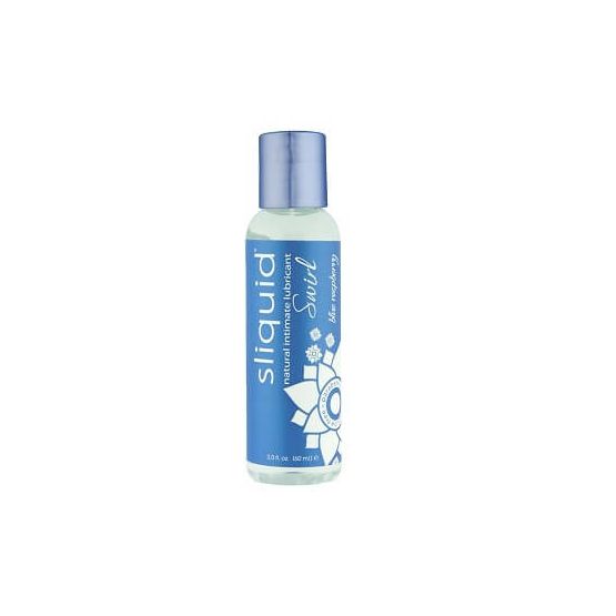 Sliquid Naturals Swirl Flavoured Lubricants-Blue Raspberry 59ml