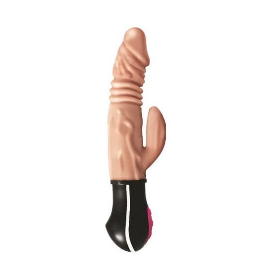 Realistic Warming and Thrusting Vibrating Dildo Flesh