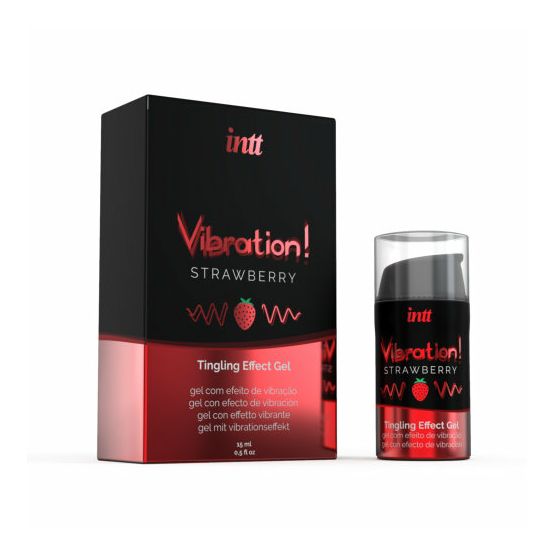 Intt Vibration Strawberry Flavour Liquid Vibrator