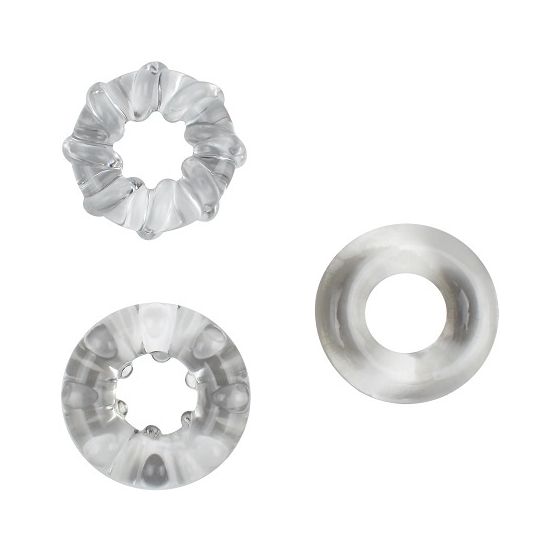 JoyRings Enhancement Cock Ring Set (3 Pack)