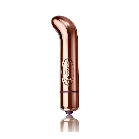 Rocks Off RO 120mm 10 Function G-Spot Bullet Vibrator - Rose Gold