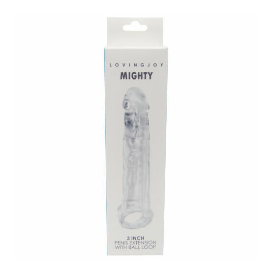 Loving Joy Mighty 3 Inch Penis Extension with Ball Loop